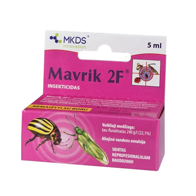 Mavrik 2F insekticidas, 5 ml